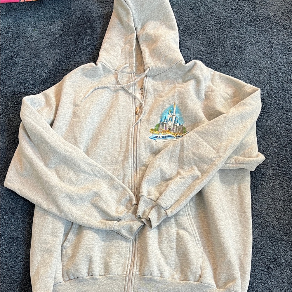 Amazing Walt Disney world zip up hoodie